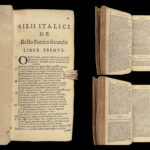 1620 PUNICA 1st Silius Italicus Second Punic War + Lucretius Rerum Natura 2n1
