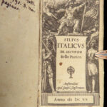 1620 PUNICA 1st Silius Italicus Second Punic War + Lucretius Rerum Natura 2n1