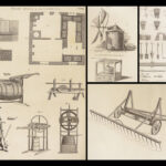 1814 Practical Agriculture by Dickson | FARMING Illustrated Husbandry 2v SET