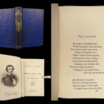 1859 Edgar Allan Poe Illustrated The Raven Bells Lenore OCCULT Horror Macabre