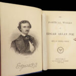1859 Edgar Allan Poe Illustrated The Raven Bells Lenore OCCULT Horror Macabre