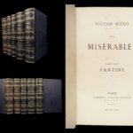 1862 EARLY Les Misérables Victor HUGO French Classic Literature 10v Pagnerre
