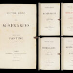1862 EARLY Les Misérables Victor HUGO French Classic Literature 10v Pagnerre