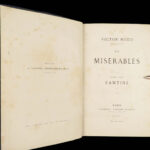 1862 EARLY Les Misérables Victor HUGO French Classic Literature 10v Pagnerre
