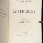 1862 EARLY Les Misérables Victor HUGO French Classic Literature 10v Pagnerre