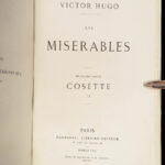 1862 EARLY Les Misérables Victor HUGO French Classic Literature 10v Pagnerre