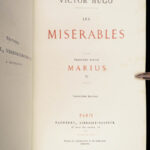 1862 EARLY Les Misérables Victor HUGO French Classic Literature 10v Pagnerre