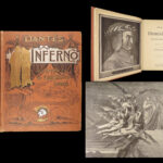 1888 Divine Comedy 1st ed by DANTE Alighieri Illustrated by Gustave DORE Art