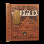 1888 Divine Comedy 1st ed by DANTE Alighieri Illustrated by Gustave DORE Art