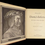1888 Divine Comedy 1st ed by DANTE Alighieri Illustrated by Gustave DORE Art