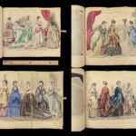 1869 1st ed Peterson’s Magazine | American FASHION Clothing Hairstyles Crafts