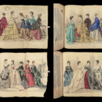 1869 1st ed Peterson’s Magazine | American FASHION Clothing Hairstyles Crafts