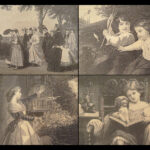 1869 1st ed Peterson’s Magazine | American FASHION Clothing Hairstyles Crafts