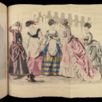 1869 1st ed Peterson’s Magazine | American FASHION Clothing Hairstyles Crafts