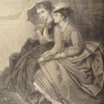 1869 1st ed Peterson’s Magazine | American FASHION Clothing Hairstyles Crafts