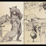 1895 Reynard the Fox 1st Summerly Reineke Fuchs Frank Calderon ART Fine BINDING