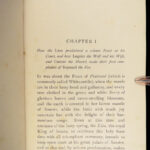 1895 Reynard the Fox 1st Summerly Reineke Fuchs Frank Calderon ART Fine BINDING