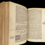 1582 Bible & Letters of Saint Jerome Catholic Church History Asceticism RARE 1st