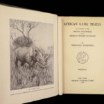 1925 Works of Theodore Roosevelt Hunting African Game Trails Brazil 6v SET
