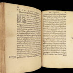 1544 Aristotle Naturalis Philosophiae w/ Wildenberg Commentary | FINE BINDING