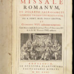 1631 Roman Missal Catholic Church Liturgy Breviary Music Chant PLANTIN Press