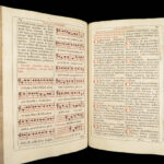 1631 Roman Missal Catholic Church Liturgy Breviary Music Chant PLANTIN Press
