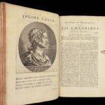 1656 Suetonius Twelve Caesars Julius Caesar Caligula Nero ROME Portraits Hackium