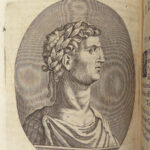 1656 Suetonius Twelve Caesars Julius Caesar Caligula Nero ROME Portraits Hackium