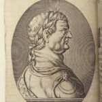 1656 Suetonius Twelve Caesars Julius Caesar Caligula Nero ROME Portraits Hackium