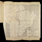 1925 Works of Theodore Roosevelt Hunting African Game Trails Brazil 6v SET