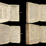 1745 ENORMOUS German Bible Swiss Biblia Zurich Switzerland Heiligen Schrift