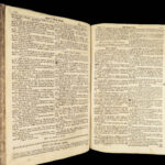 1745 ENORMOUS German Bible Swiss Biblia Zurich Switzerland Heiligen Schrift