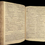 1745 ENORMOUS German Bible Swiss Biblia Zurich Switzerland Heiligen Schrift