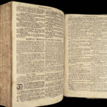1745 ENORMOUS German Bible Swiss Biblia Zurich Switzerland Heiligen Schrift
