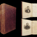 1863 CIVIL WAR 1st History in America by Abbott | Illustrated Rare 2v Set