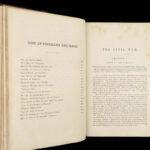 1863 CIVIL WAR 1st History in America by Abbott | Illustrated Rare 2v Set