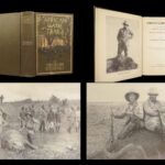 1910 Theodore Roosevelt 1st ed African Game Trails Illustrated HUNTING Sporting