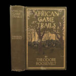 1910 Theodore Roosevelt 1st ed African Game Trails Illustrated HUNTING Sporting