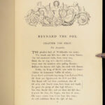 1860 BEAUTIFUL Reynard the Fox Fairy Tale Reineke Fuchs Goethe Illustrated RARE