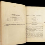 1862 Infantry Tactics Civil War Gen. Silas Casey Brigade Illustrated Military 3v