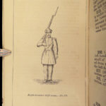 1862 Infantry Tactics Civil War Gen. Silas Casey Brigade Illustrated Military 3v