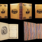 1881 Robert Burns Scottish Poetry & Scotland Illustrated BEAUTIFUL WOOD Binding