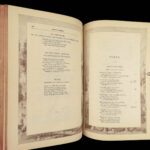 1881 Robert Burns Scottish Poetry & Scotland Illustrated BEAUTIFUL WOOD Binding