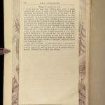 1881 Robert Burns Scottish Poetry & Scotland Illustrated BEAUTIFUL WOOD Binding