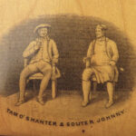 1881 Robert Burns Scottish Poetry & Scotland Illustrated BEAUTIFUL WOOD Binding