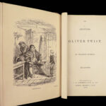 1866 Charles Dickens Works Great Expectations Oliver Twist Tale of Two Cities 18v