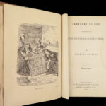 1866 Charles Dickens Works Great Expectations Oliver Twist Tale of Two Cities 18v