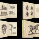 1868 Rural Life by Sherer | Agriculture Hunting Farming Illustrated Dogs & Horses 5v
