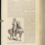1868 Rural Life by Sherer | Agriculture Hunting Farming Illustrated Dogs & Horses 5v