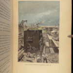 1895 Jules Verne The Floating Island French Lit Adventure L’Ile a Helice Hetzel